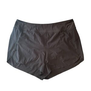 Athleta Black Run With It 4.5” Short